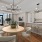 Penthouse dining area with beautiful skyline view