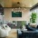 Relaxing and modern sky lounge